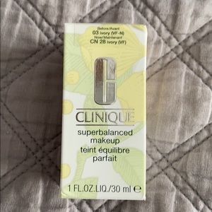 New Clinique Superbalanced Makeup Ivory CN 28